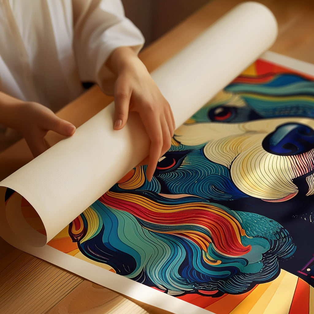 Poodle Colour Graphics image 1