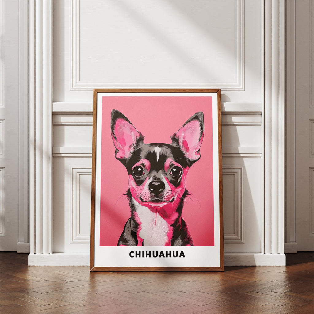 Chihuahua Pink and Black Dog Series 1 image 4