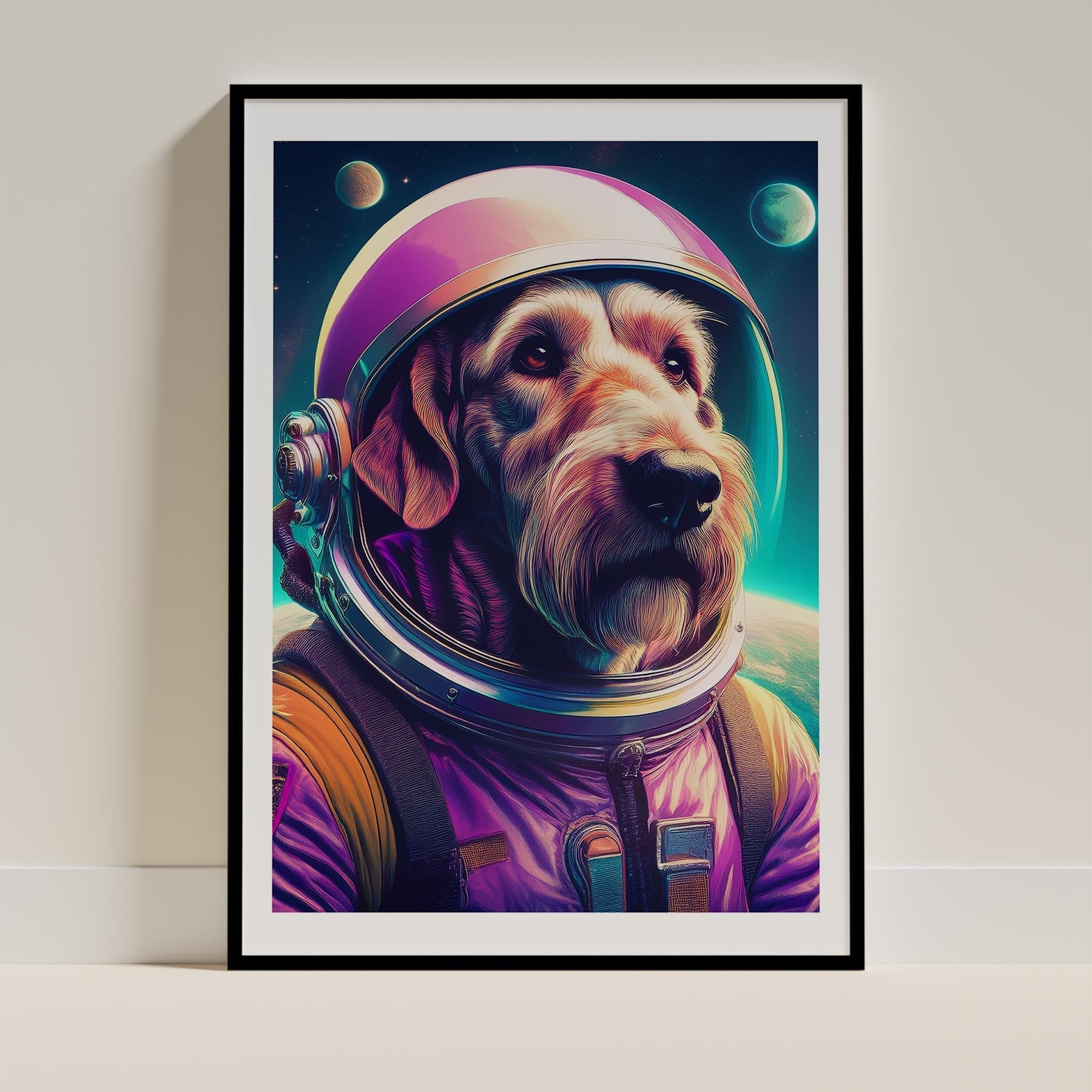 Irish Wolfhound Space Dogs Series image 0