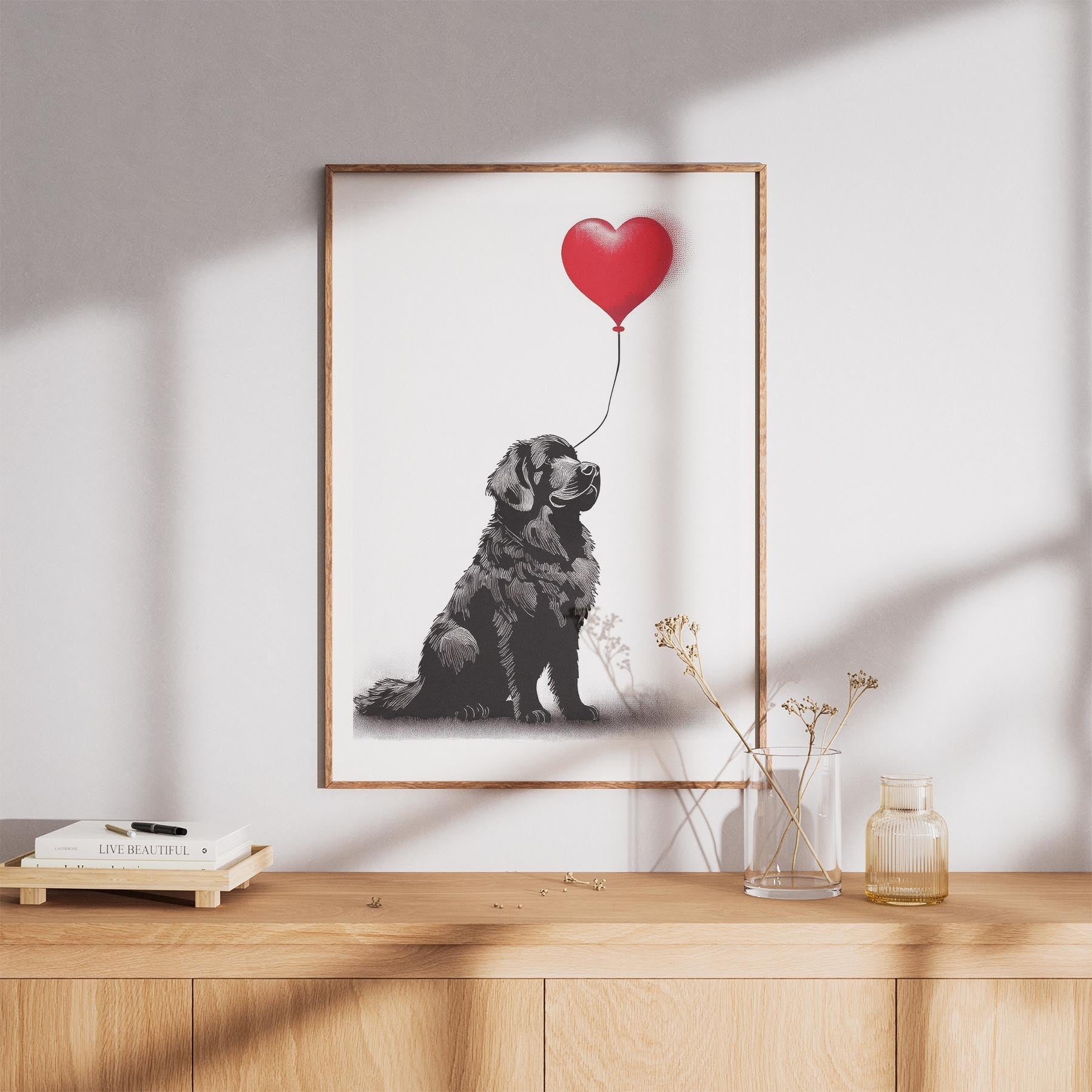 Newfoundland DOGSY Series inspired by the Art of Banksy image 8