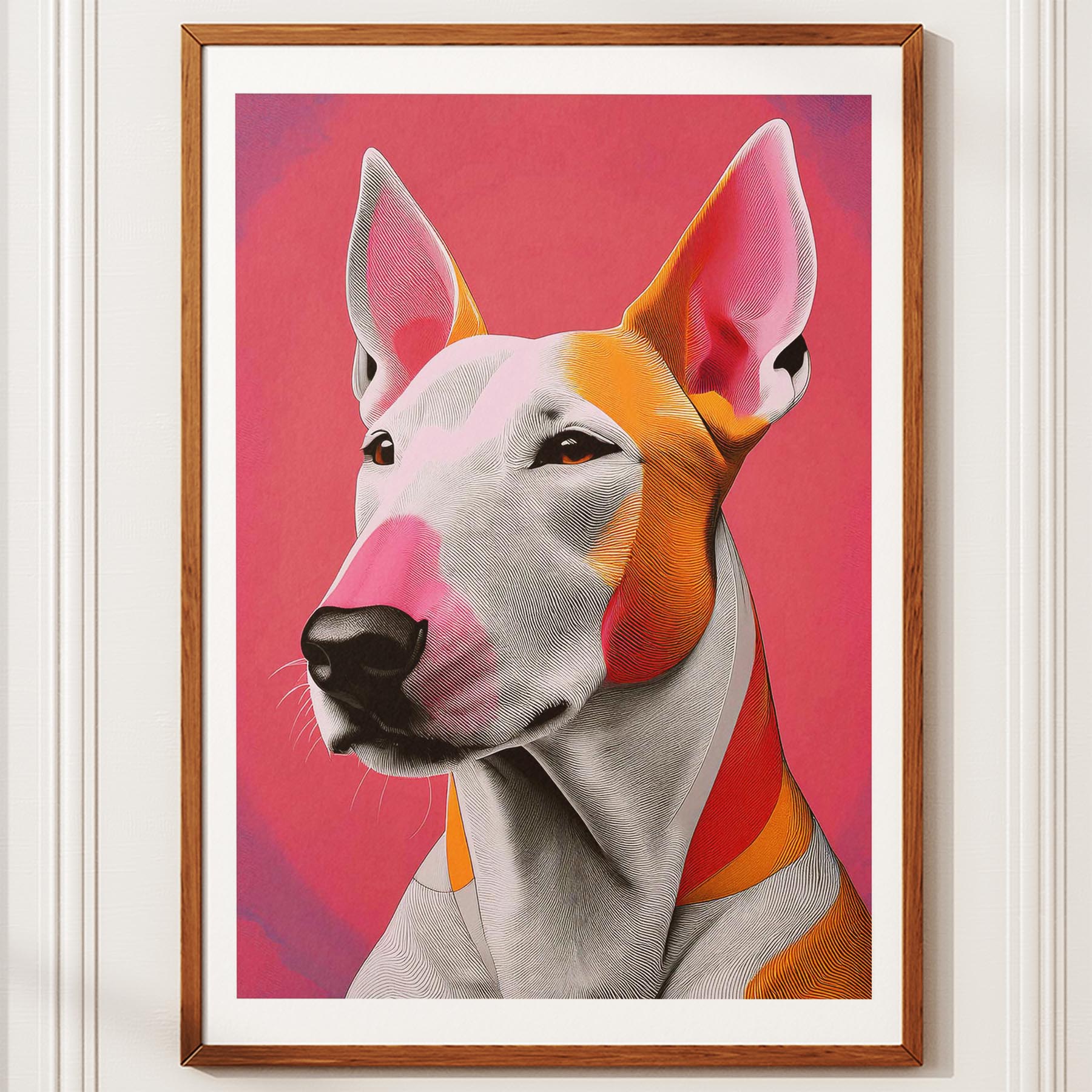 Bull Terrier Modern Pop Dog Series image 10