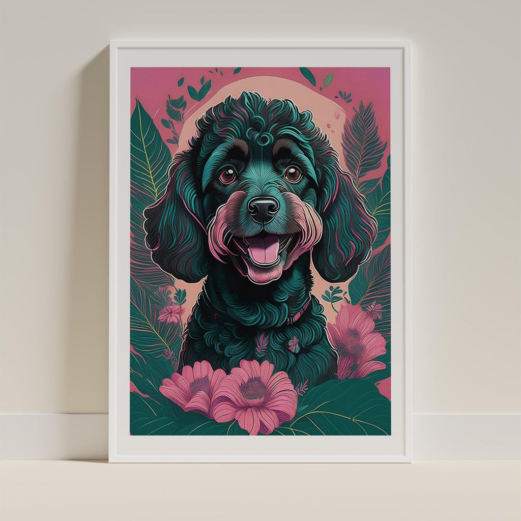 Poodle Flowery Dog image 9