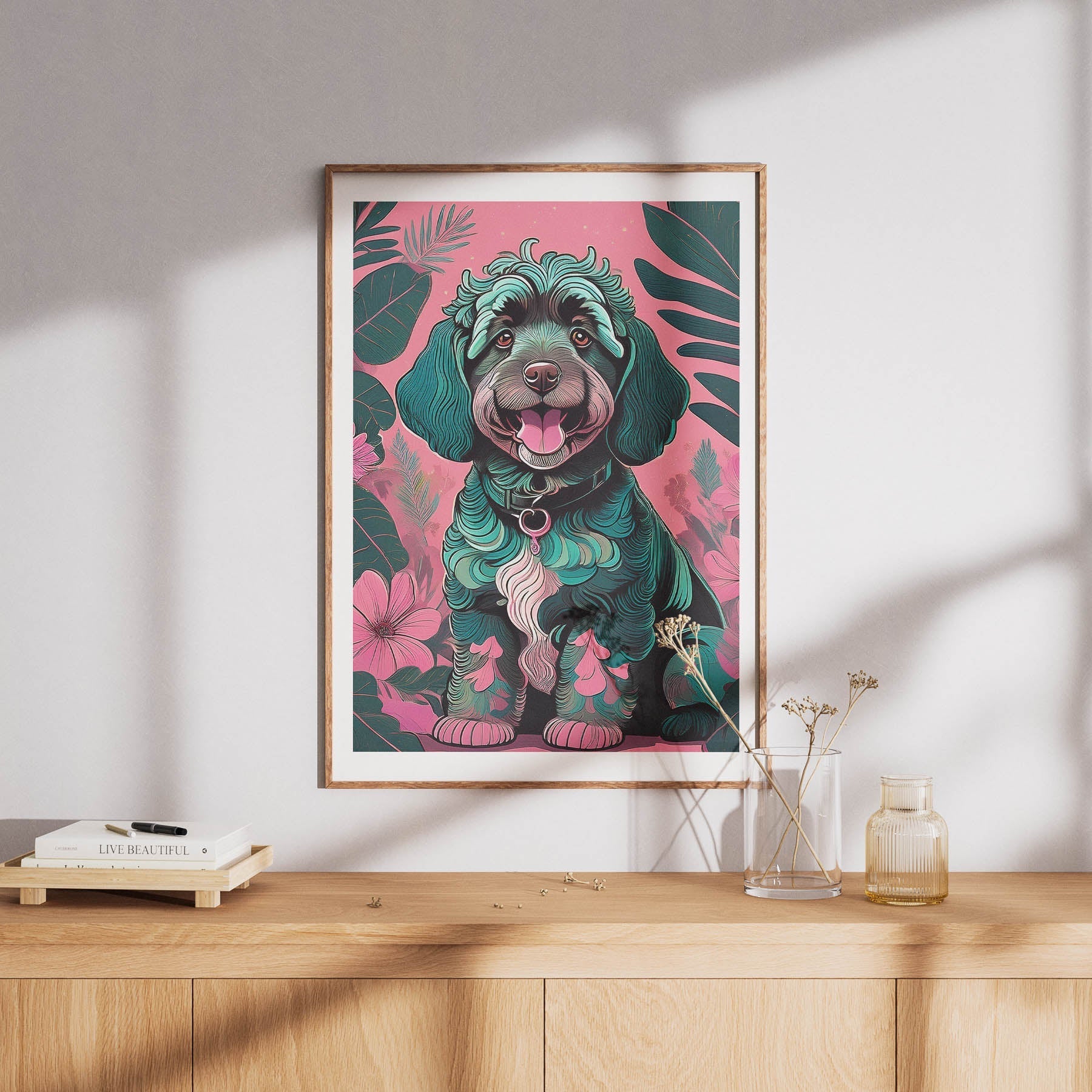 Cavoodle Flowery Dog image 8