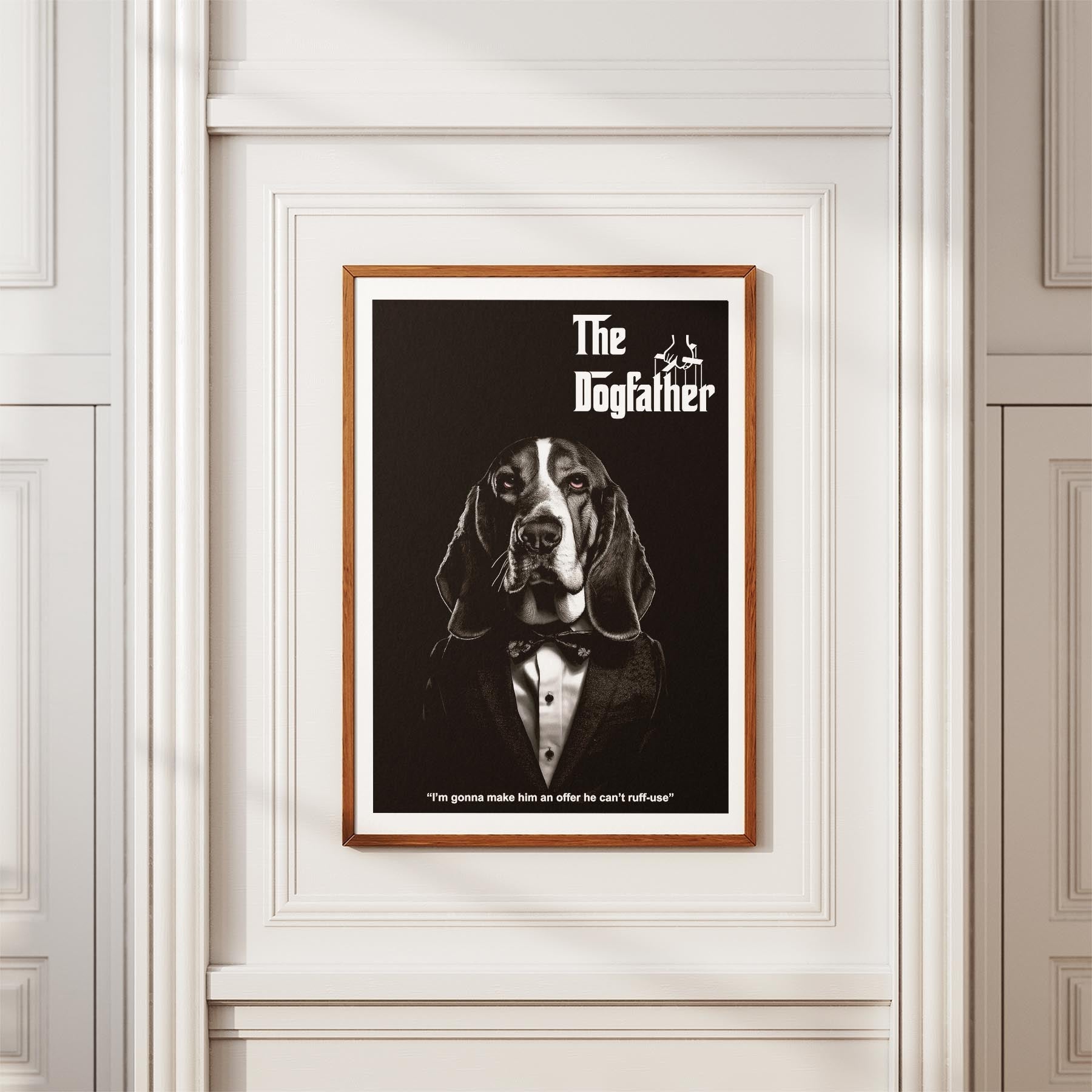 Basset Hound Mafia Dog Series image 3