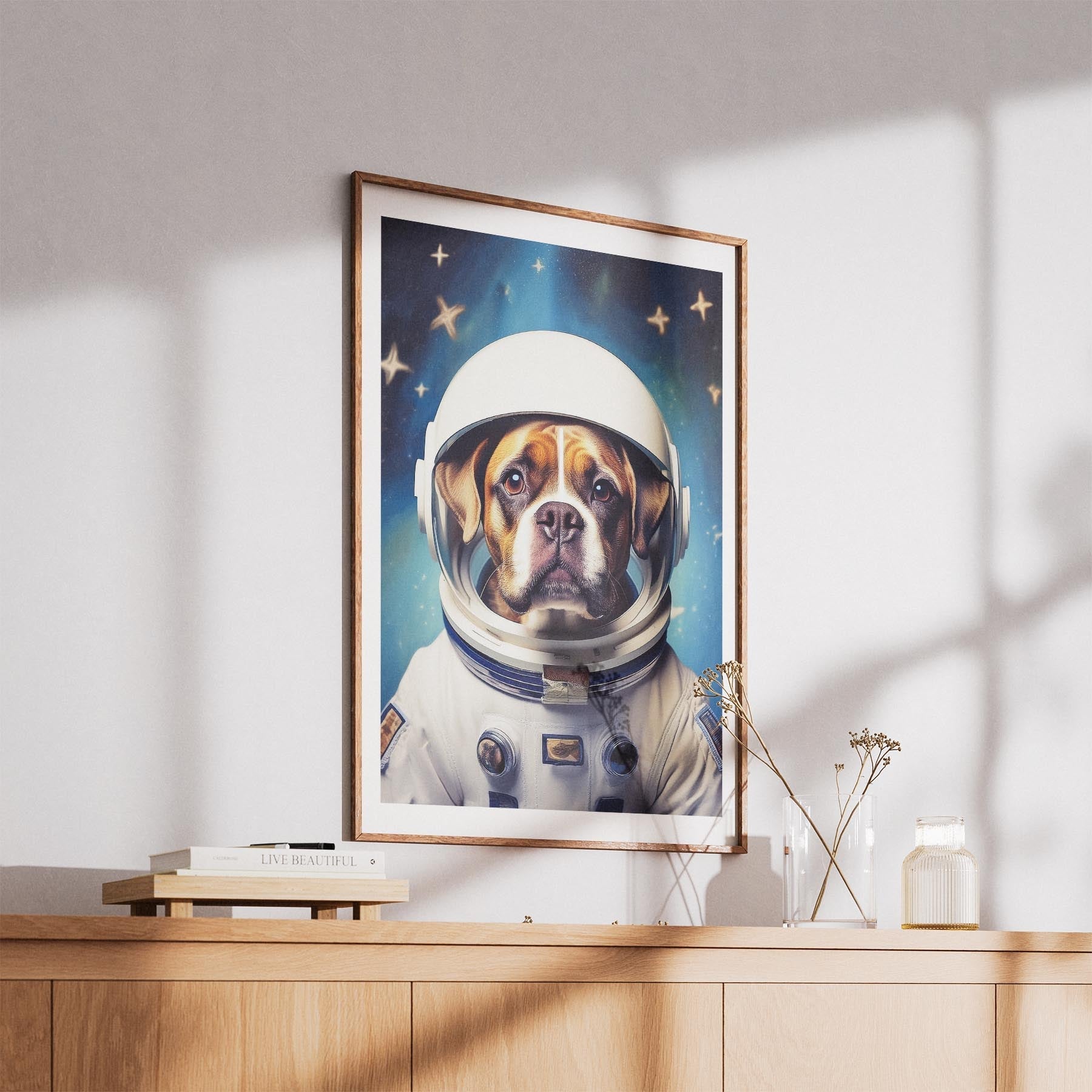 Boxer Astronaut Dog Series image 5