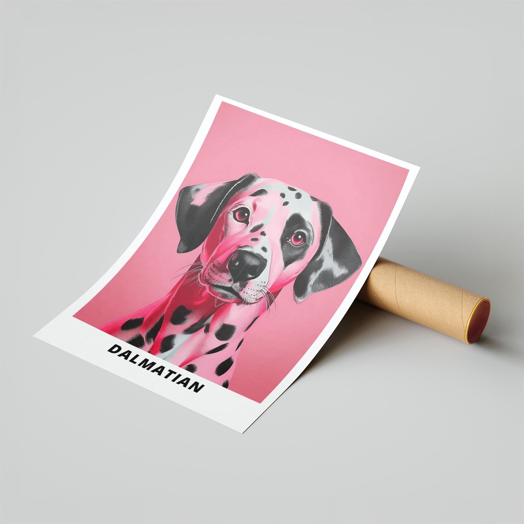 Dalmatian Pink and Black Dog Series 1 image 6