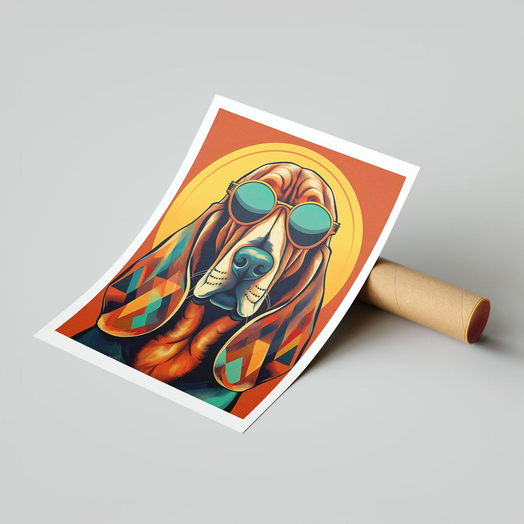 Bloodhound In Colourful Sunnies 1 image 7