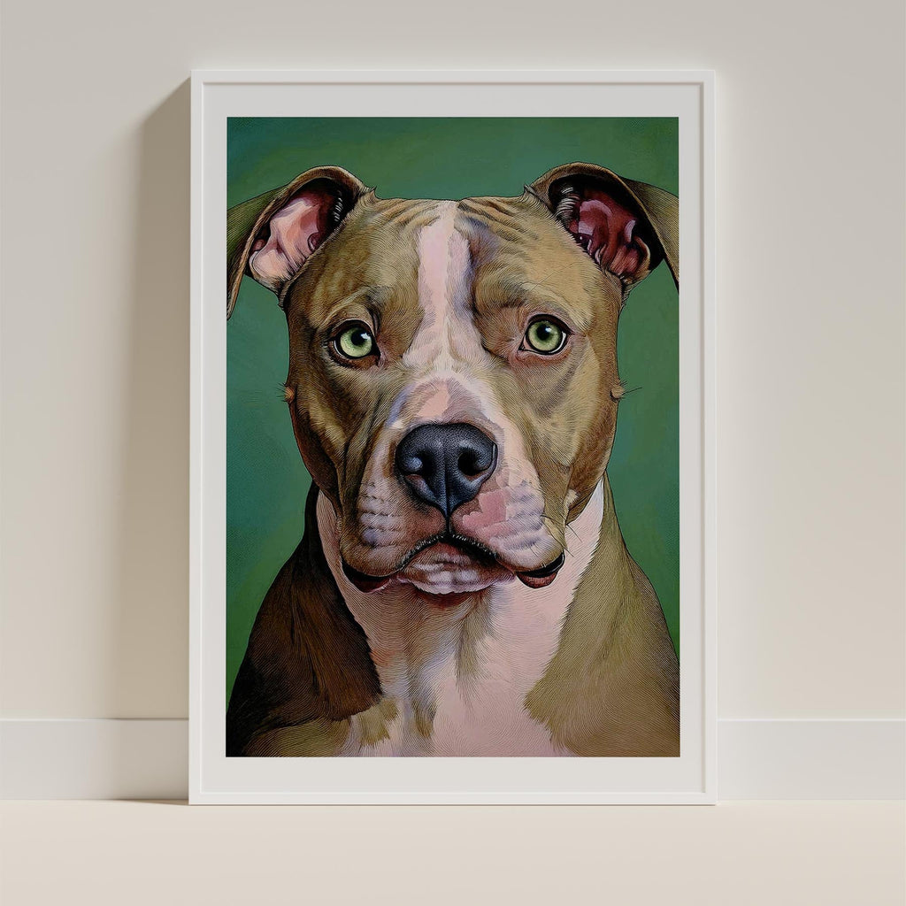 American Staffordshire Terrier Green Painted Series image 9