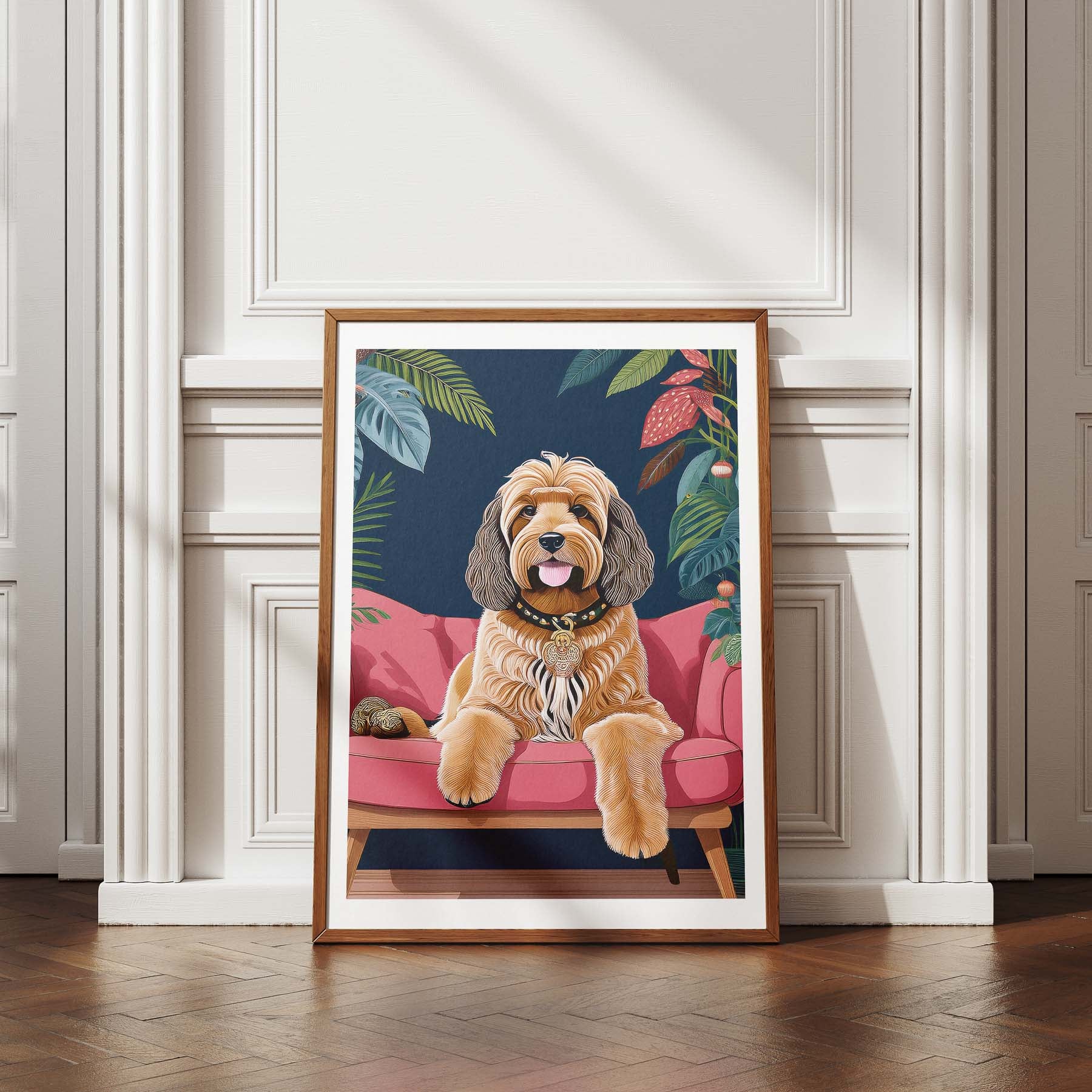 Cavoodle Just Lounging Around image 4