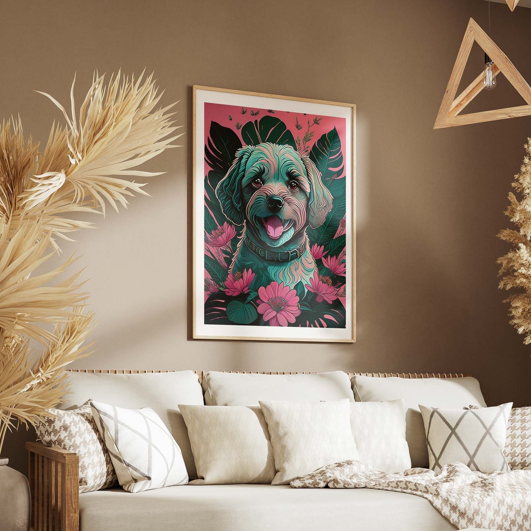 Cockapoo 1 Flowery Dog image 5