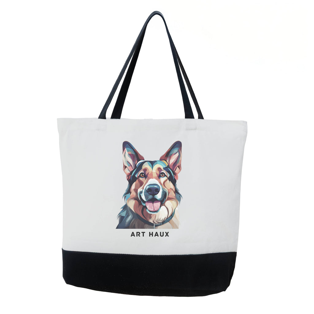 German Shepherd Chic Graphic Art Bag image 0