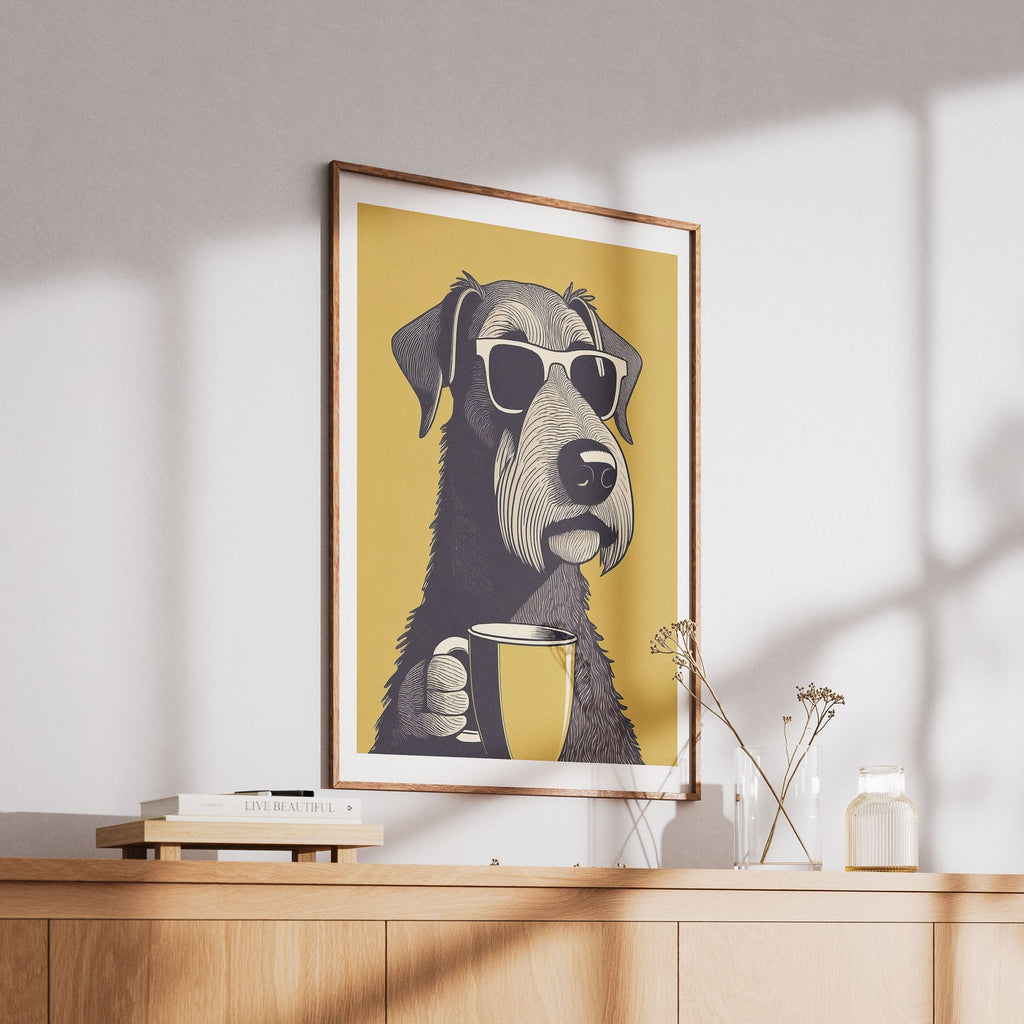 Wolfhound Chillin Coffee Dog image 6