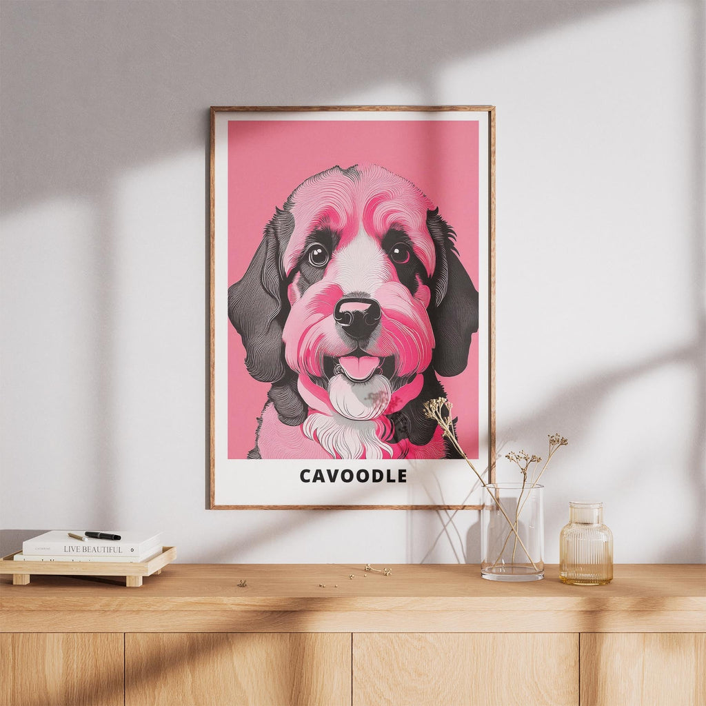 Cavoodle Pink and Black Dog Series 1 image 8