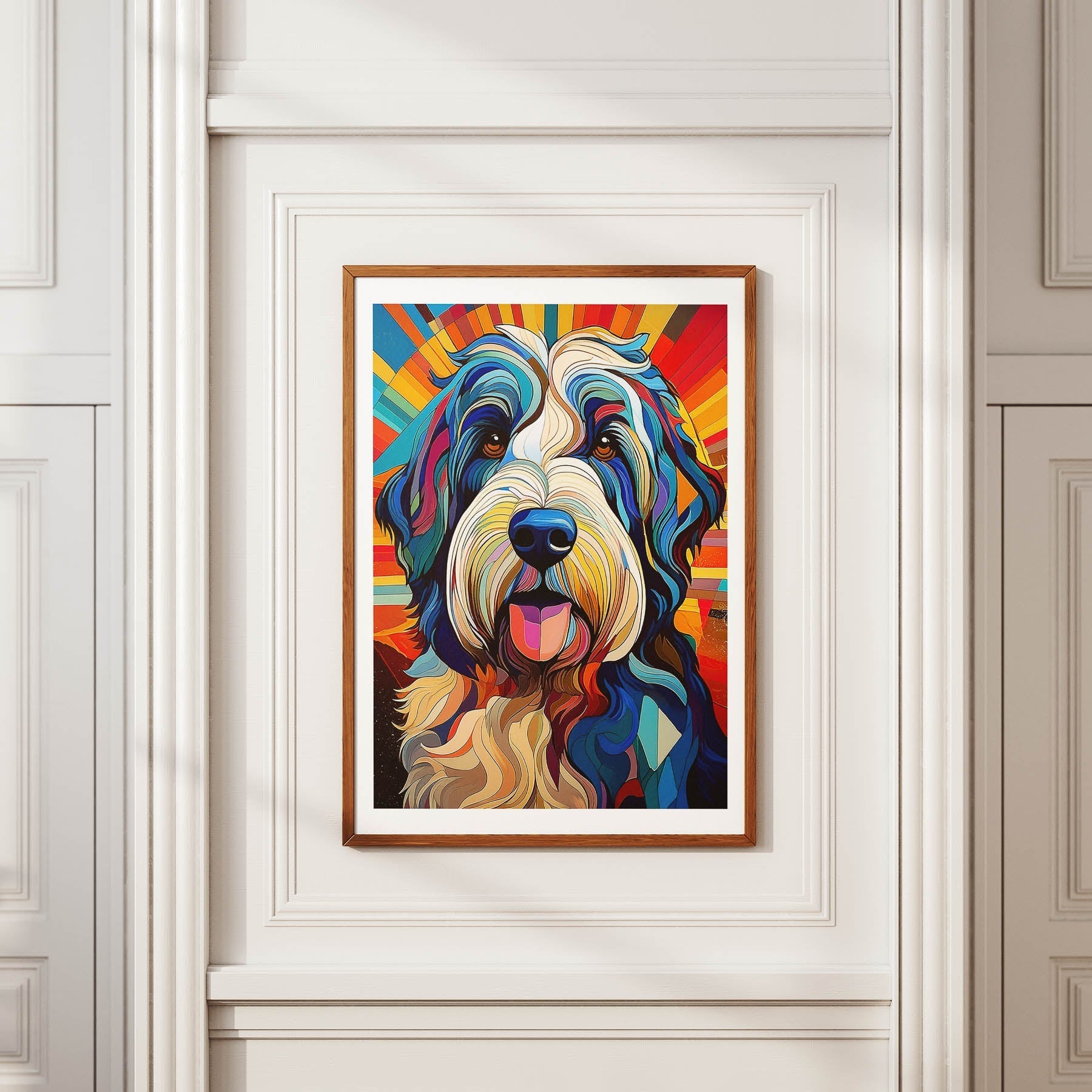 Old English Sheepdog Colour Graphics 1 image 3
