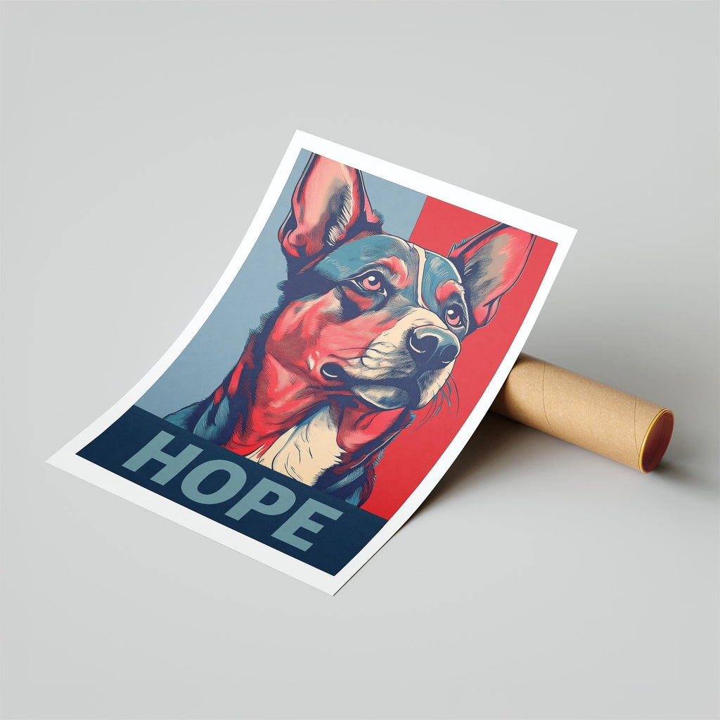 Kelpie HOPE Series Inspired by the Obama Poster image 6