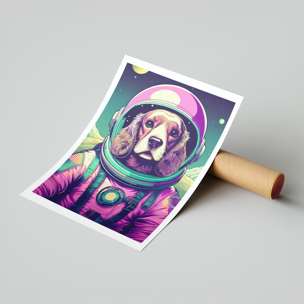 Cocker Spaniel Space Dogs Series image 6
