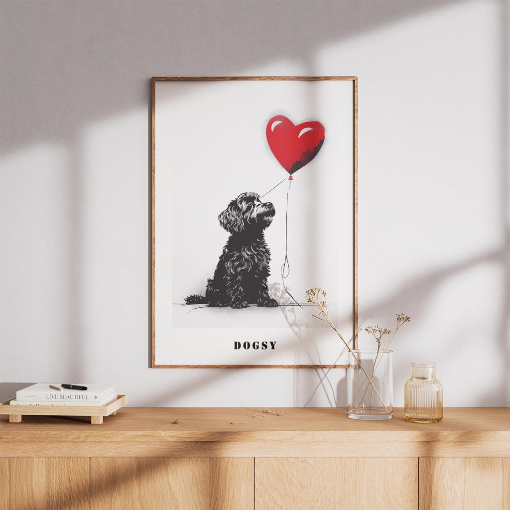 Havanese DOGSY Series inspired by the Art of Banksy with text Dogsy image 8