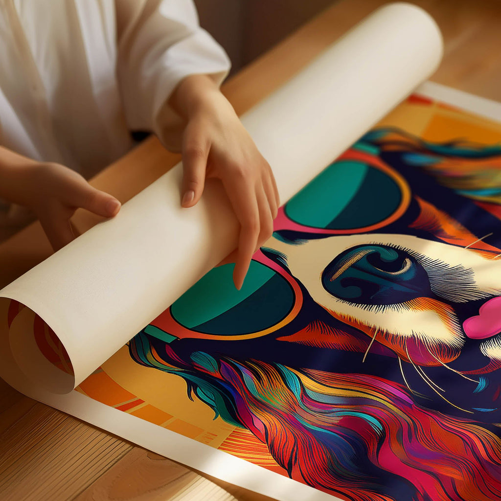 Cavalier King Charles Spaniel In Colourful Sunnies 1 image 3