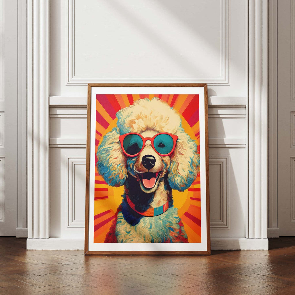 Poodle In Colourful Sunnies 1 image 4