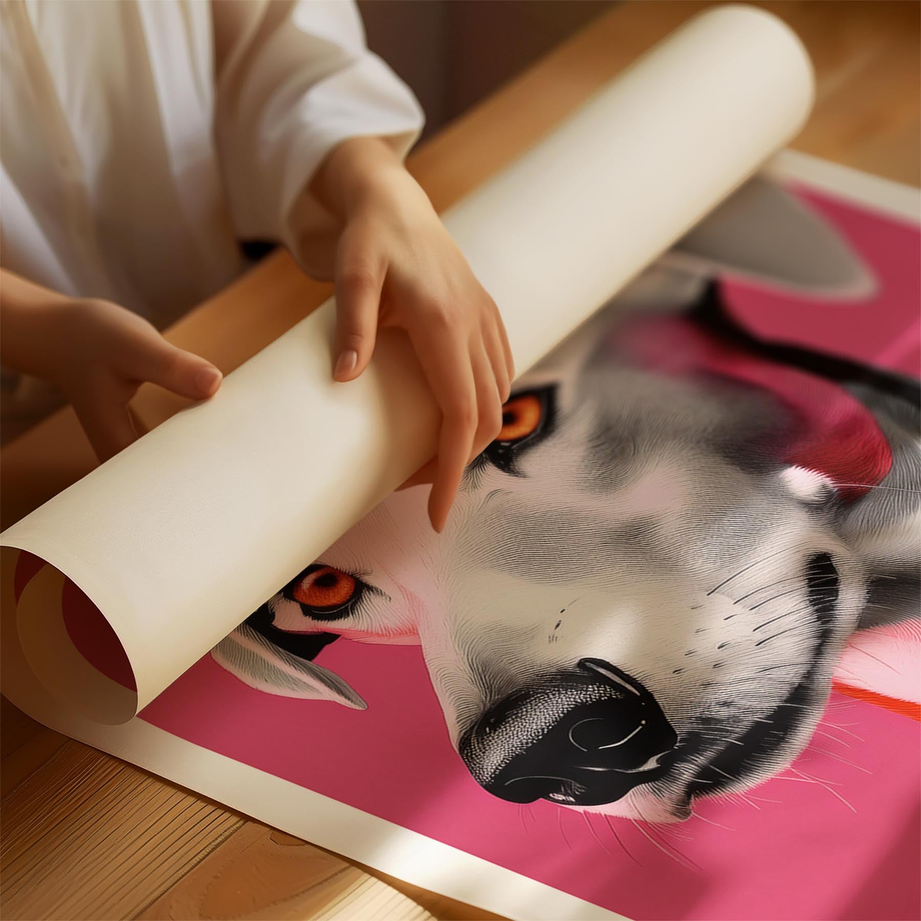 Greyhound Modern Pop Dog Series image 1