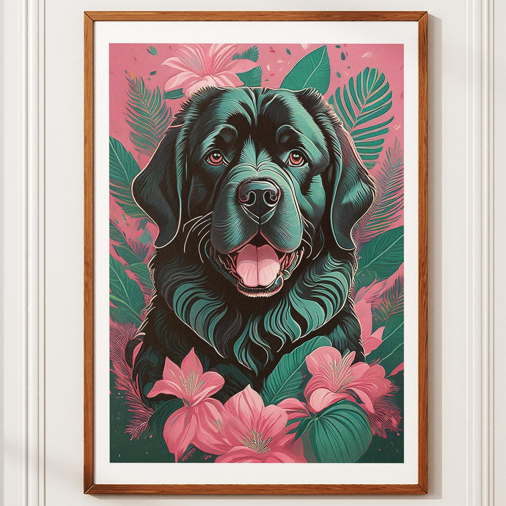 Newfoundland Flowery Dog image 10