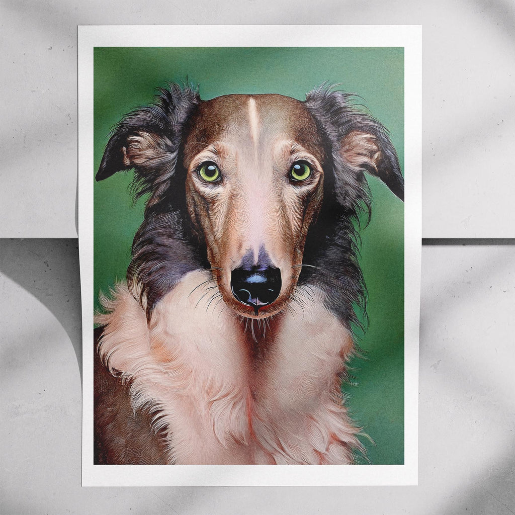 Borzoi Green Painted Series image 7