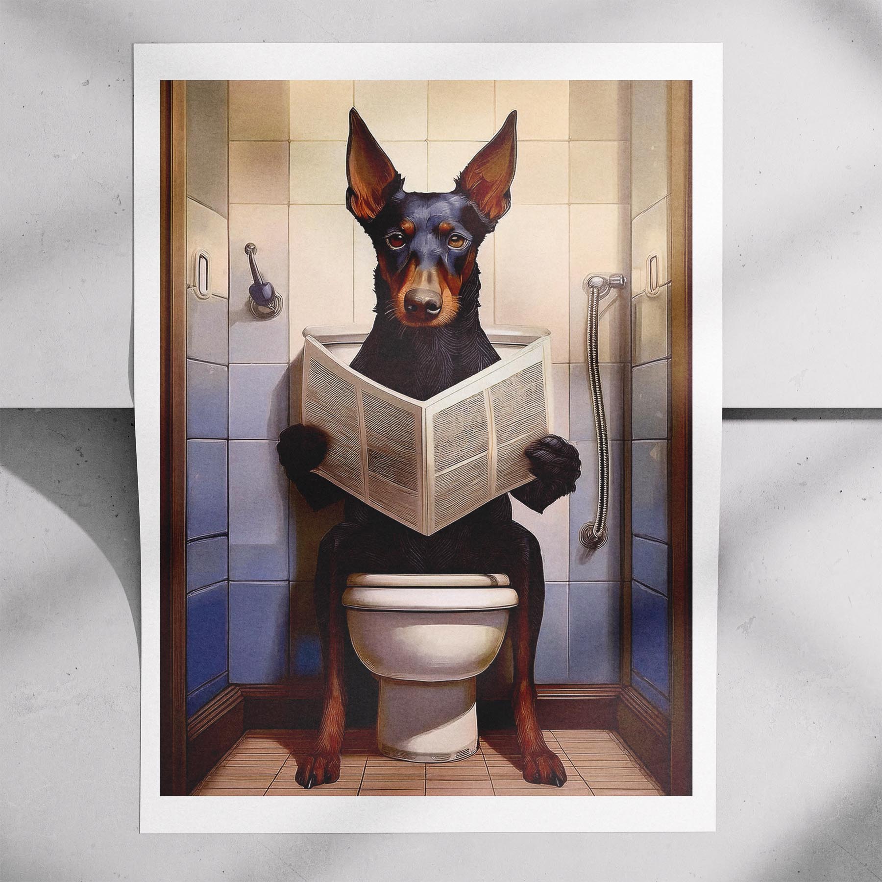 Kelpie Toilet Humour Dog Series 2 image 7