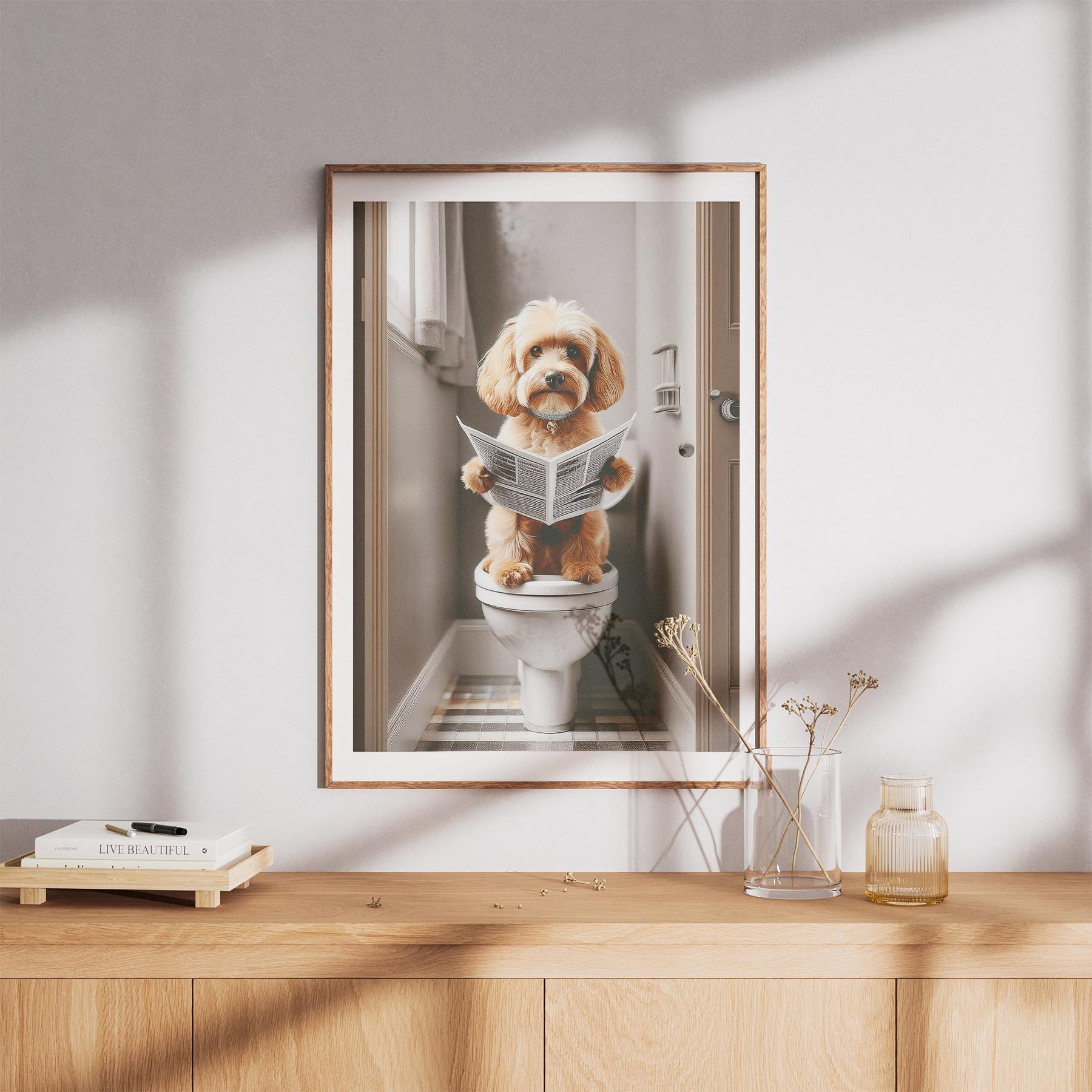 Cavoodle Toilet Humour Dog Series 5 image 8