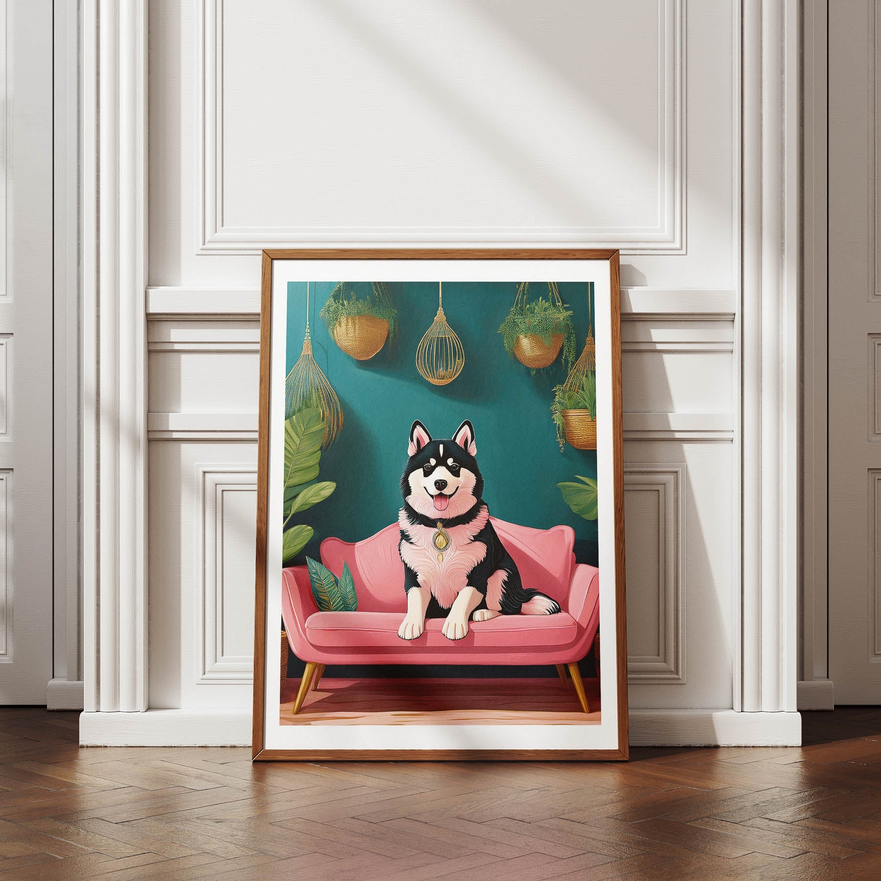 Alaskan Malamute Just Lounging Around image 4