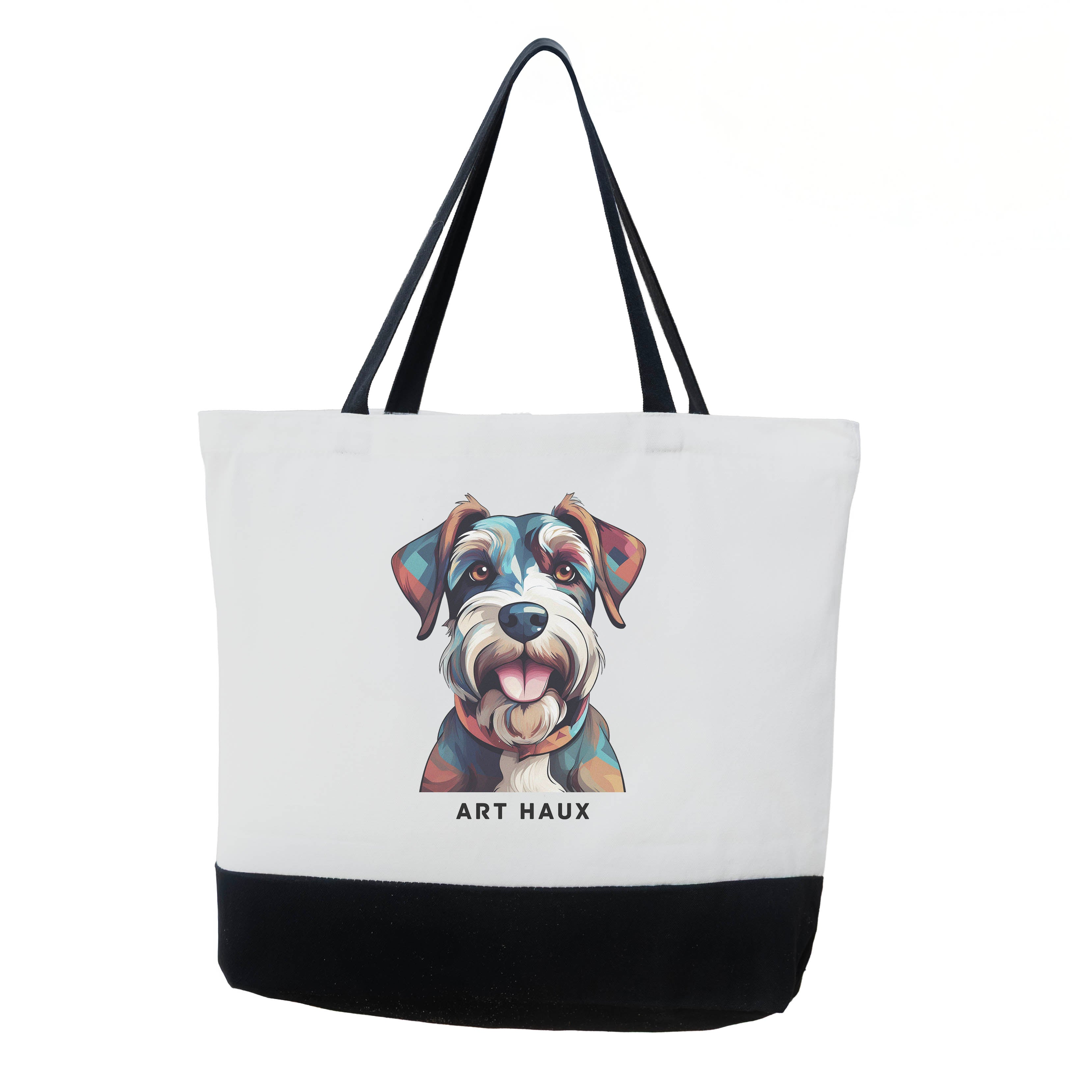 Schnauzer Chic Graphic Art Bag image 0