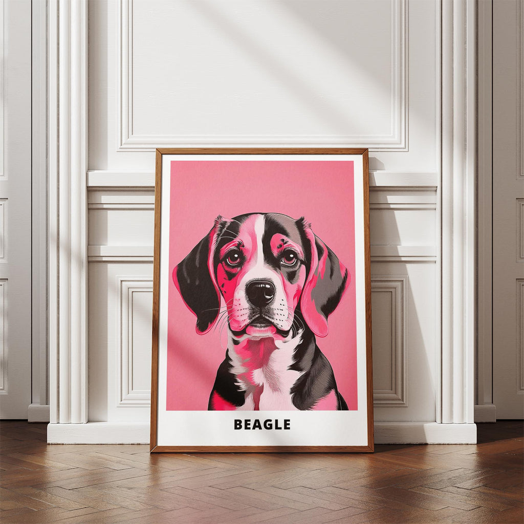 Beagle Pink and Black Dog Series 1 image 4