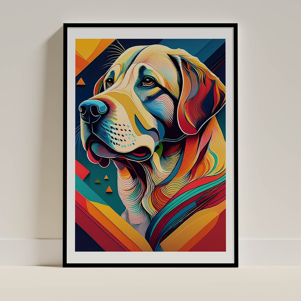 Labradore Retriever Colour Graphics 1 image 0