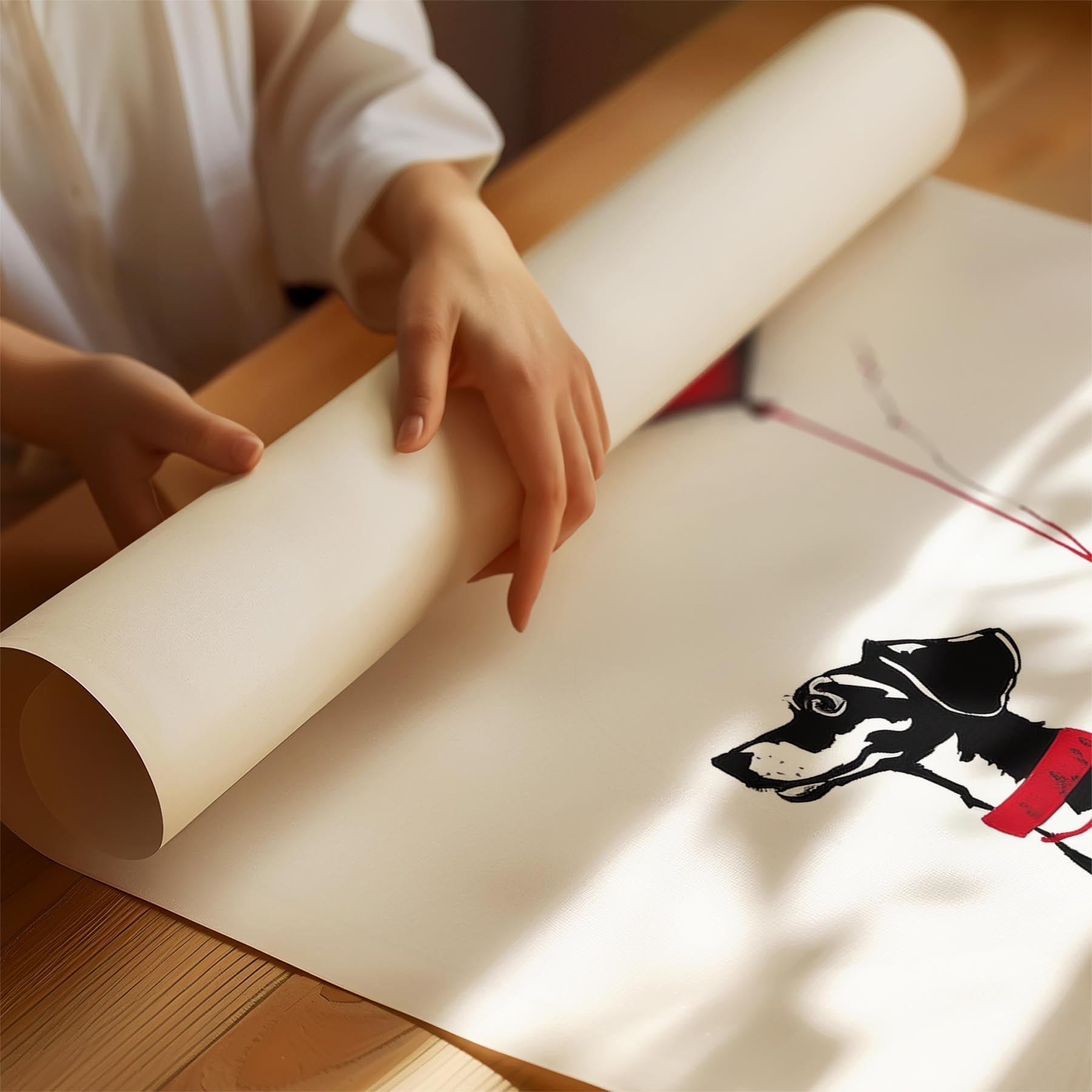 Jack Russell DOGSY Series inspired by the Art of Banksy image 1