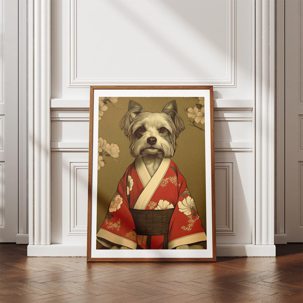 Yorkshire Terrier Japanse Kimono Dog Series image 4