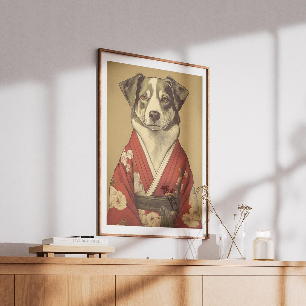 Australian Shepherd Japanse Kimono Dog Series image 5