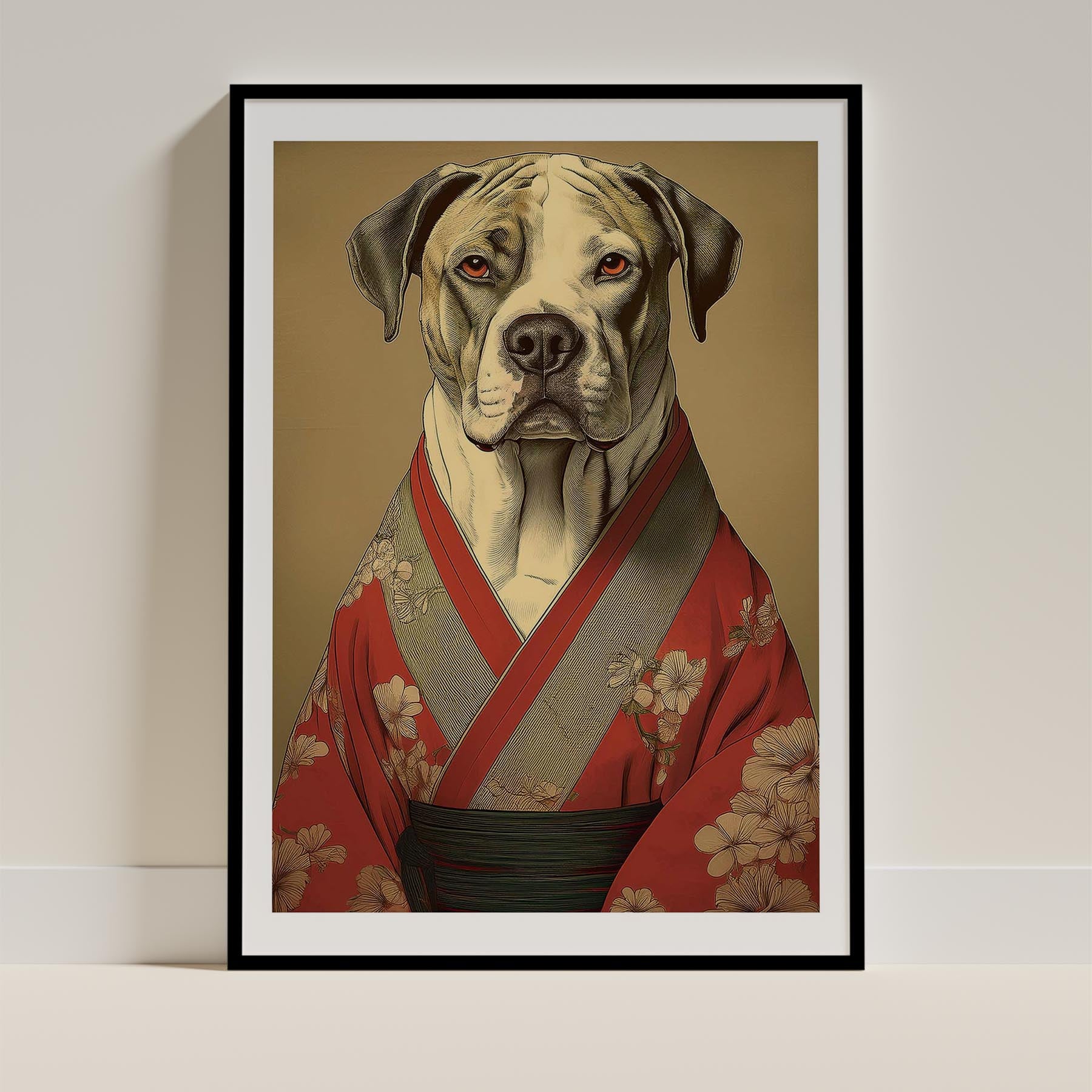 Neapolitan Mastiff Japanse Kimono Dog Series image 0