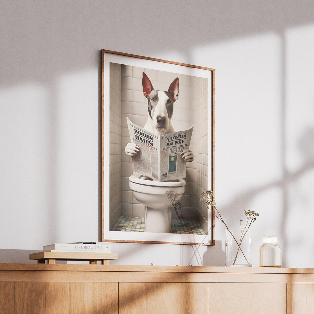 Bull Terrier Toilet Humour Dog Series 4 image 5