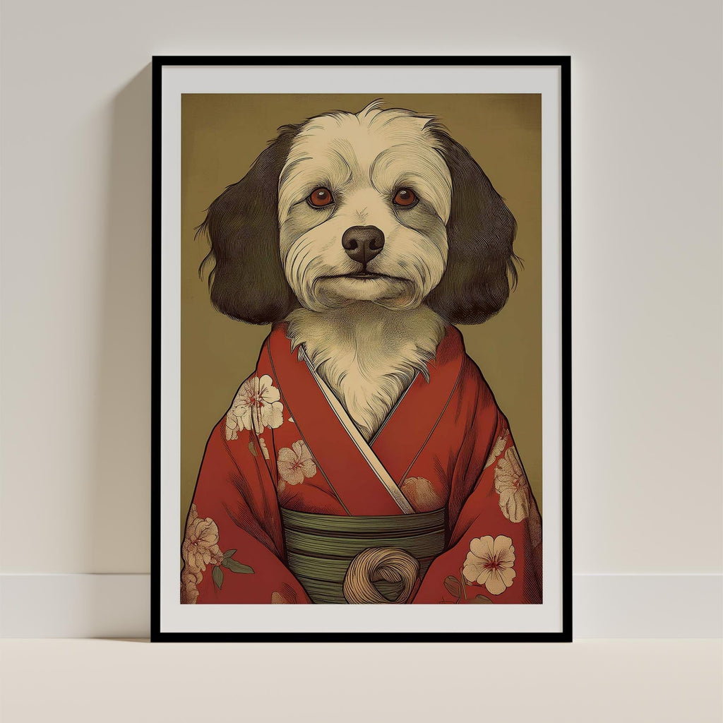 Coton de Tulear Japanse Kimono Dog Series image 0