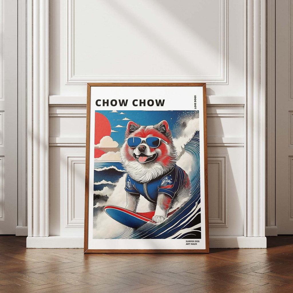 Chow Chow Hokosai Surfer Dogs 1 image 4