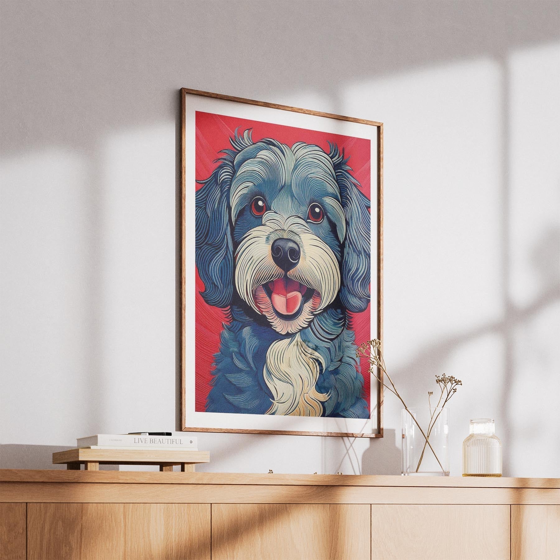 Havanese Hokusai Japanese Inspired Dog Series image 5