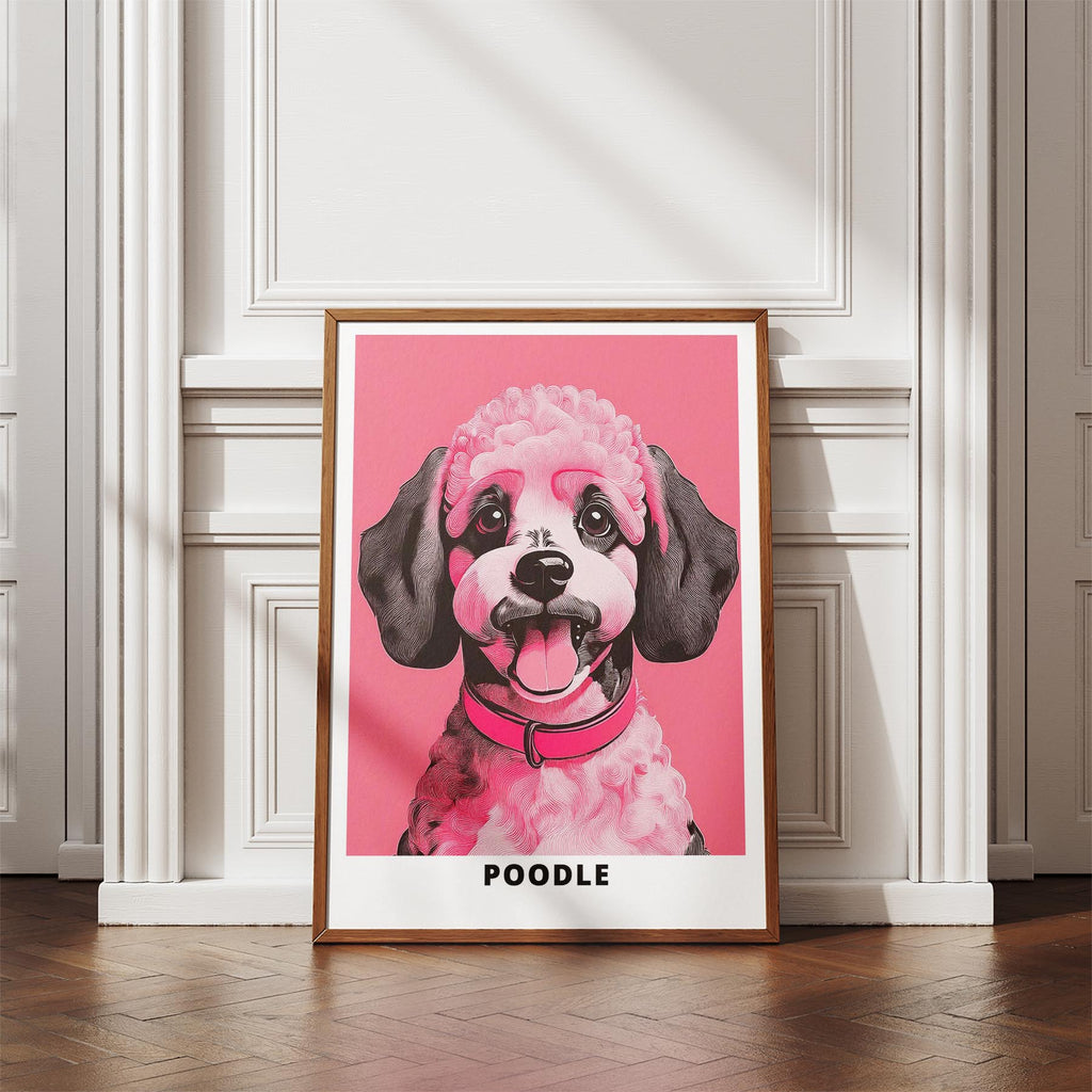Poodle Pink and Black Dog Series 1 image 4