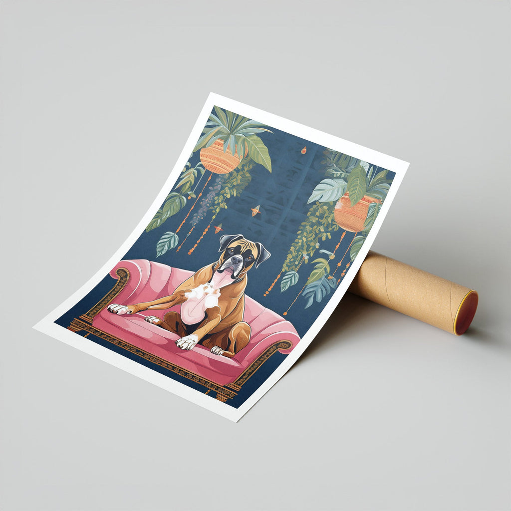 Boxer Just Lounging Around image 7