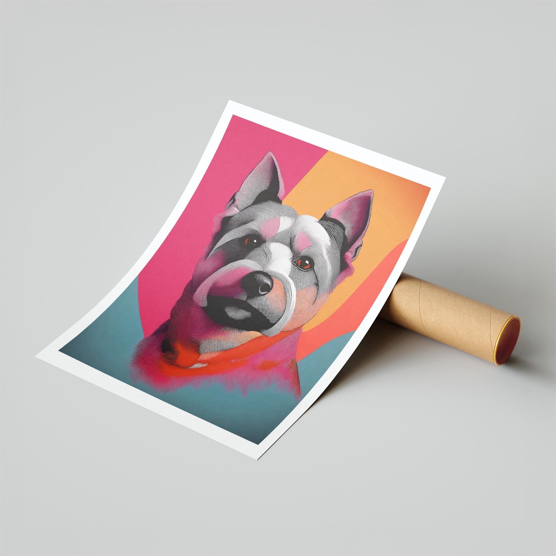 Australian Terrier Modern Pop Dog Series image 6