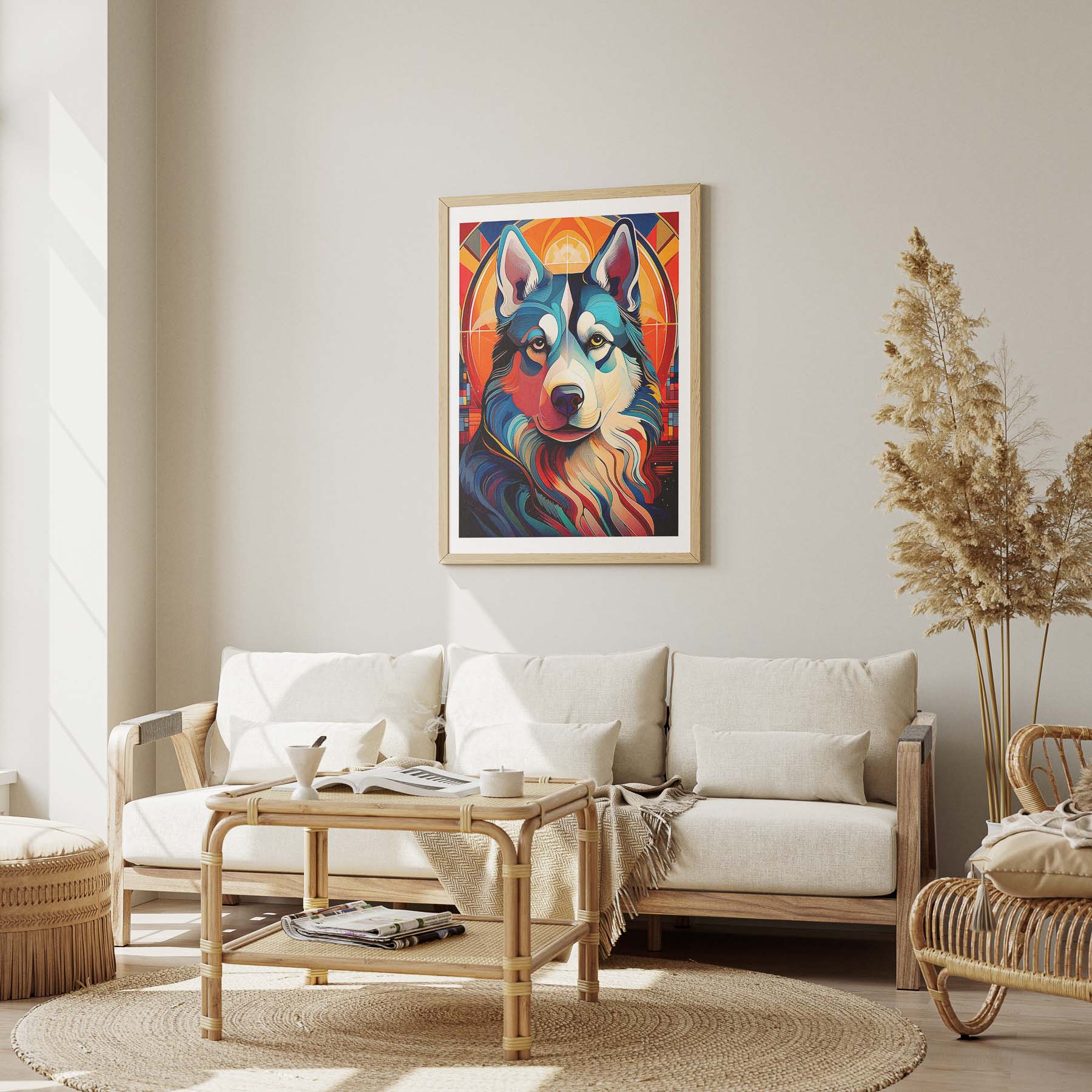 Siberian Husky Colour Graphics image 2