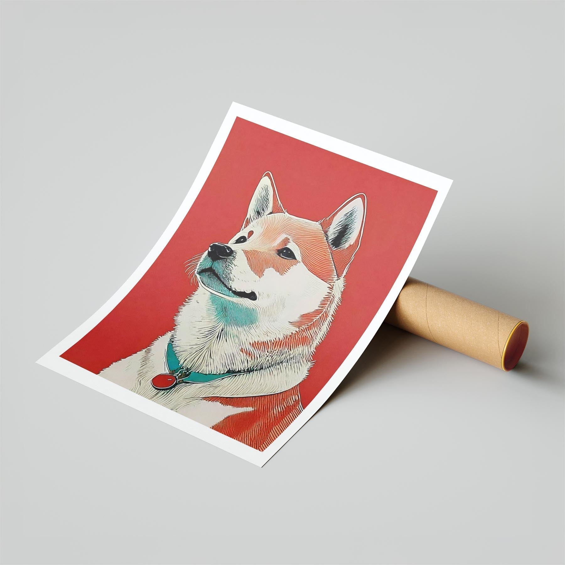 Shiba Red Dog Series image 6