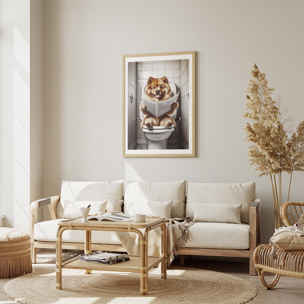 Chow Chow Toilet Humour Dog Series image 2