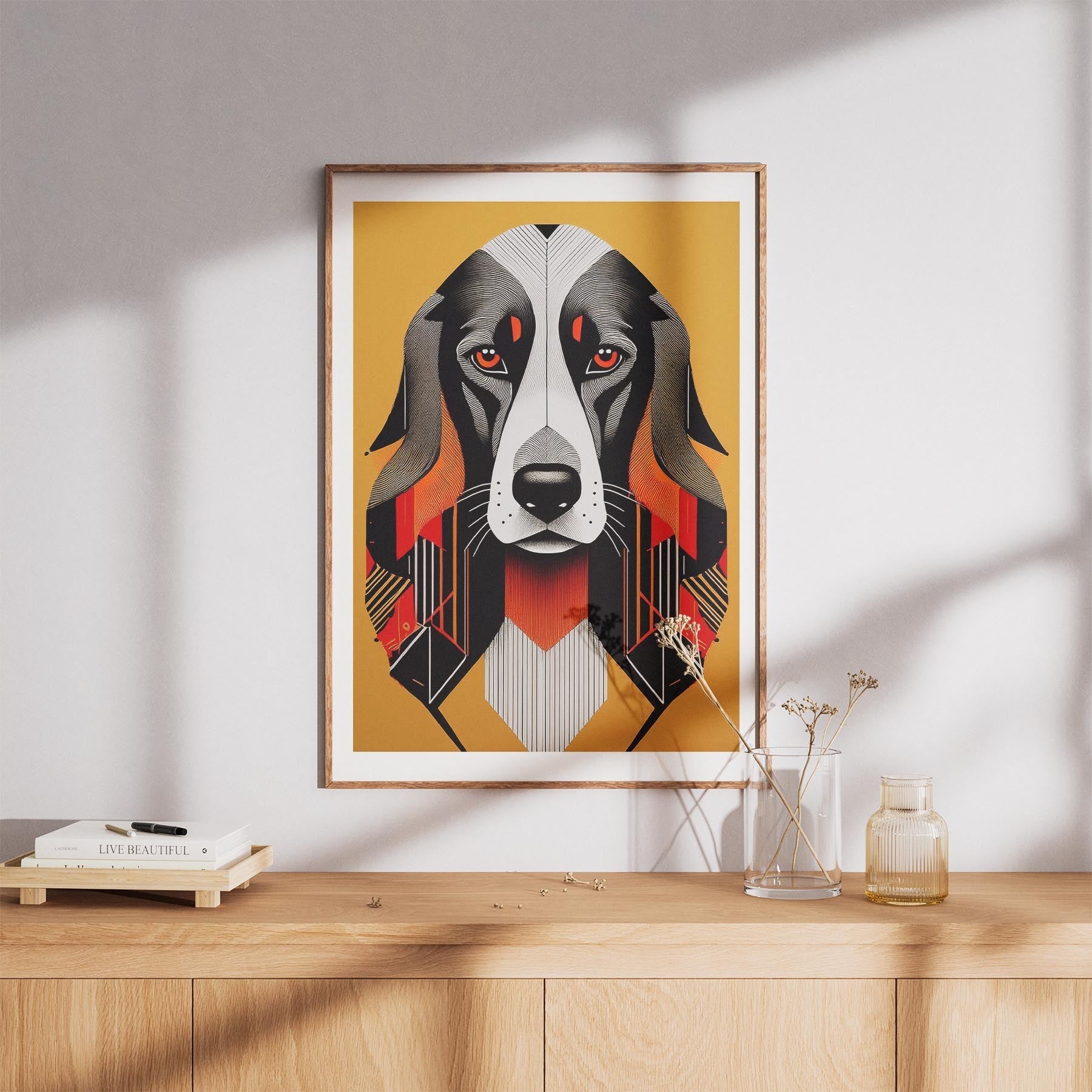 Afghan Geometric Orange Series image 8