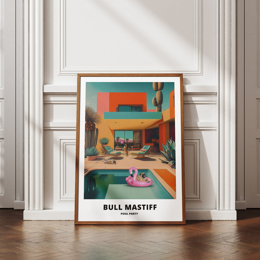 Bull Mastiff Pool Party image 4