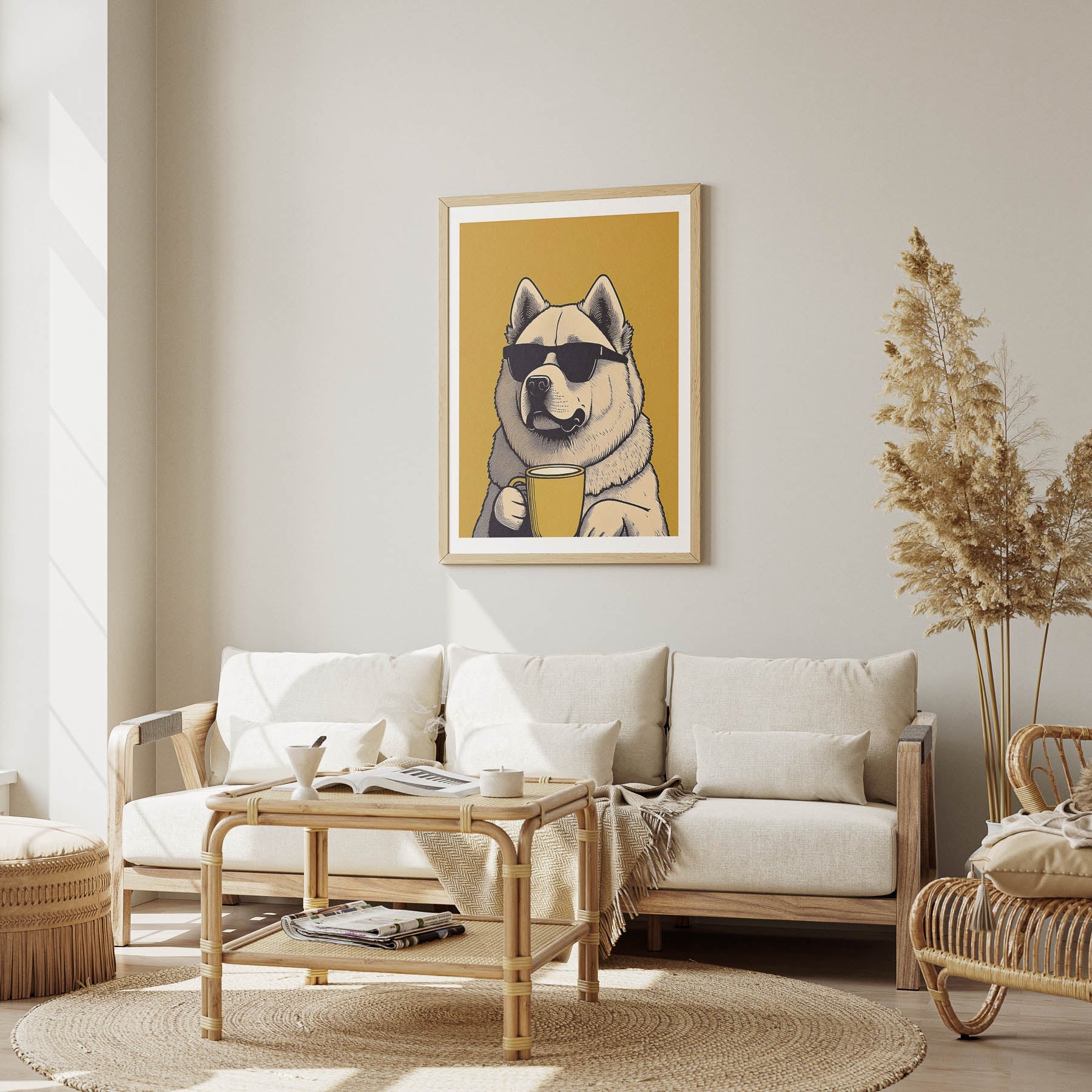 Chow Chow Chillin Coffee Dog image 1