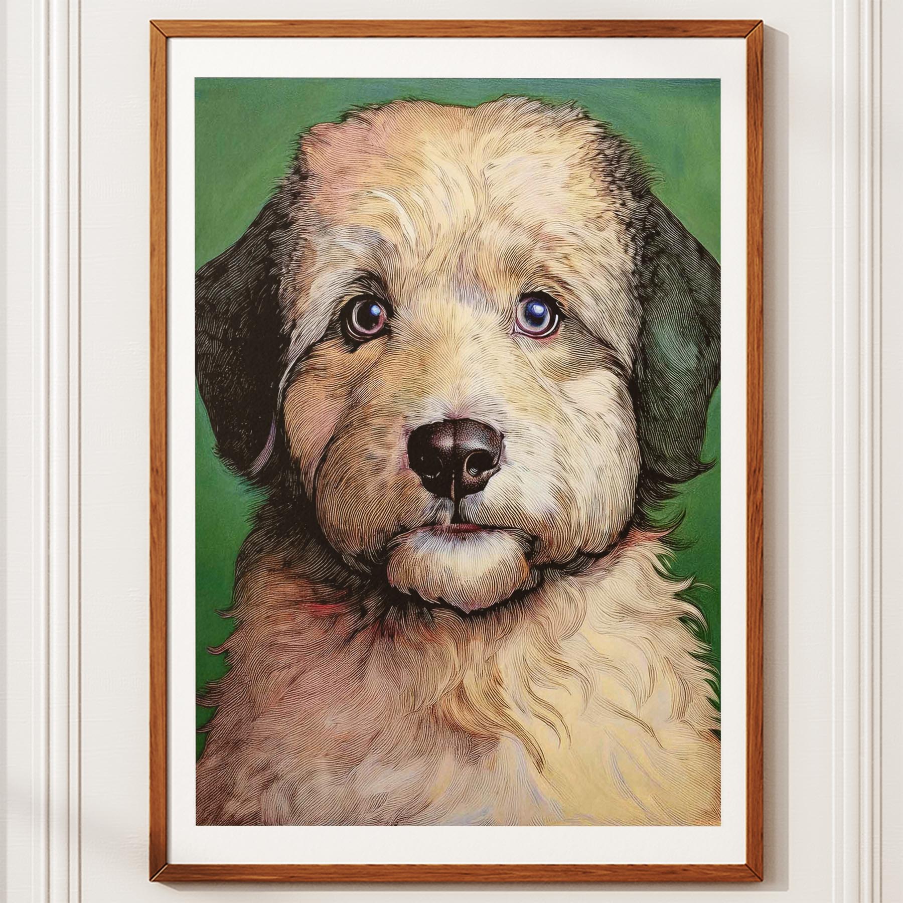 Coton de Tulear Green Painted Series image 10